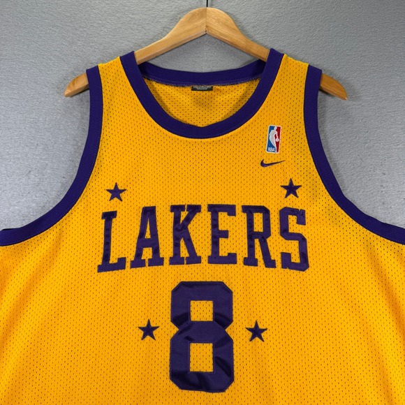 Vintage Nike Los Angeles Lakers Kobe Bryant #8 Jersey Men's XL Extra Length - Picture 3 of 13